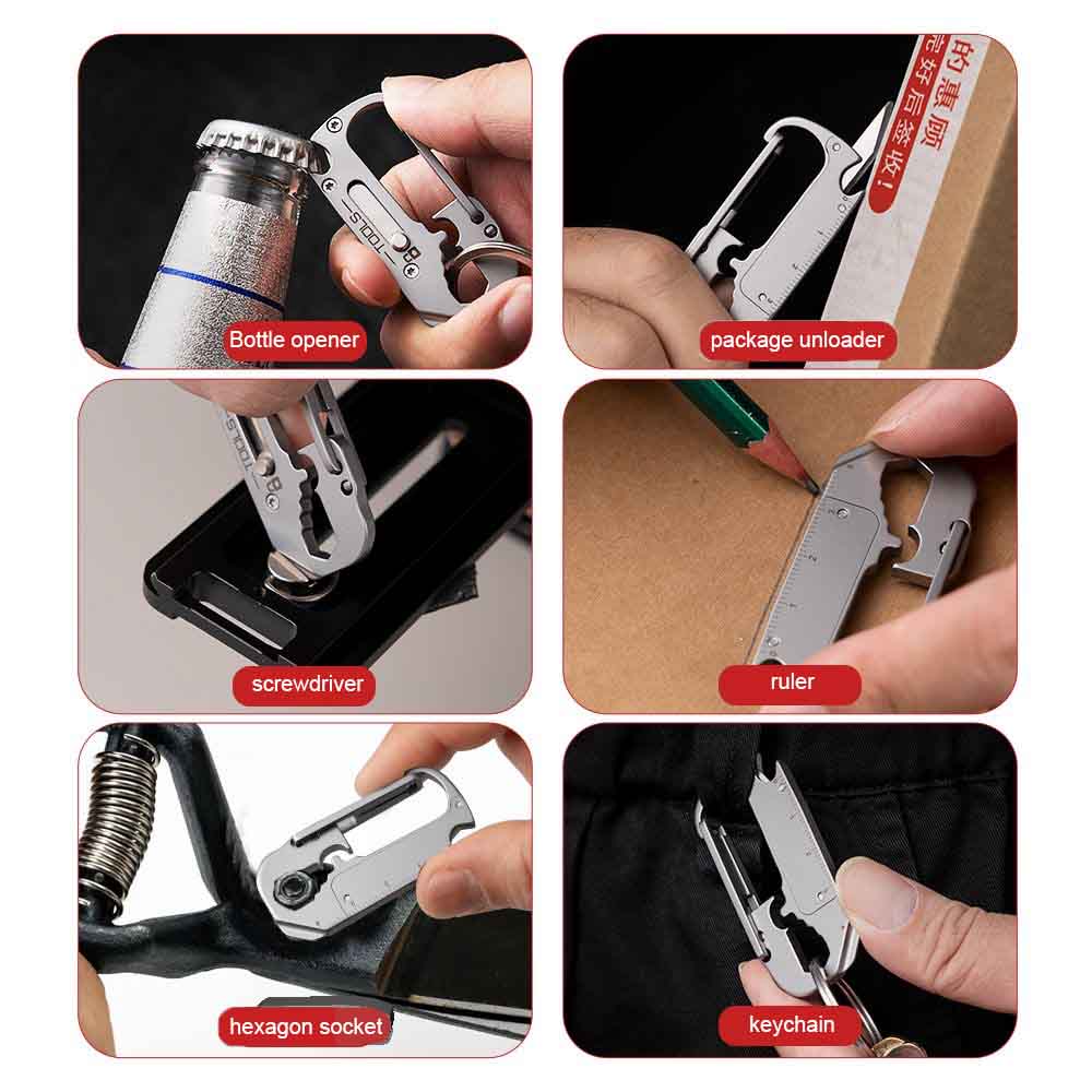 Stainless Steel Key Chain Knif - Multitool Credit Card avis et prix