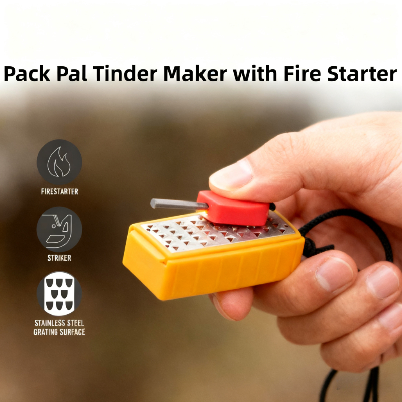 Lightweight Tinder Maker with  - Ferro Rod Striker avis et prix