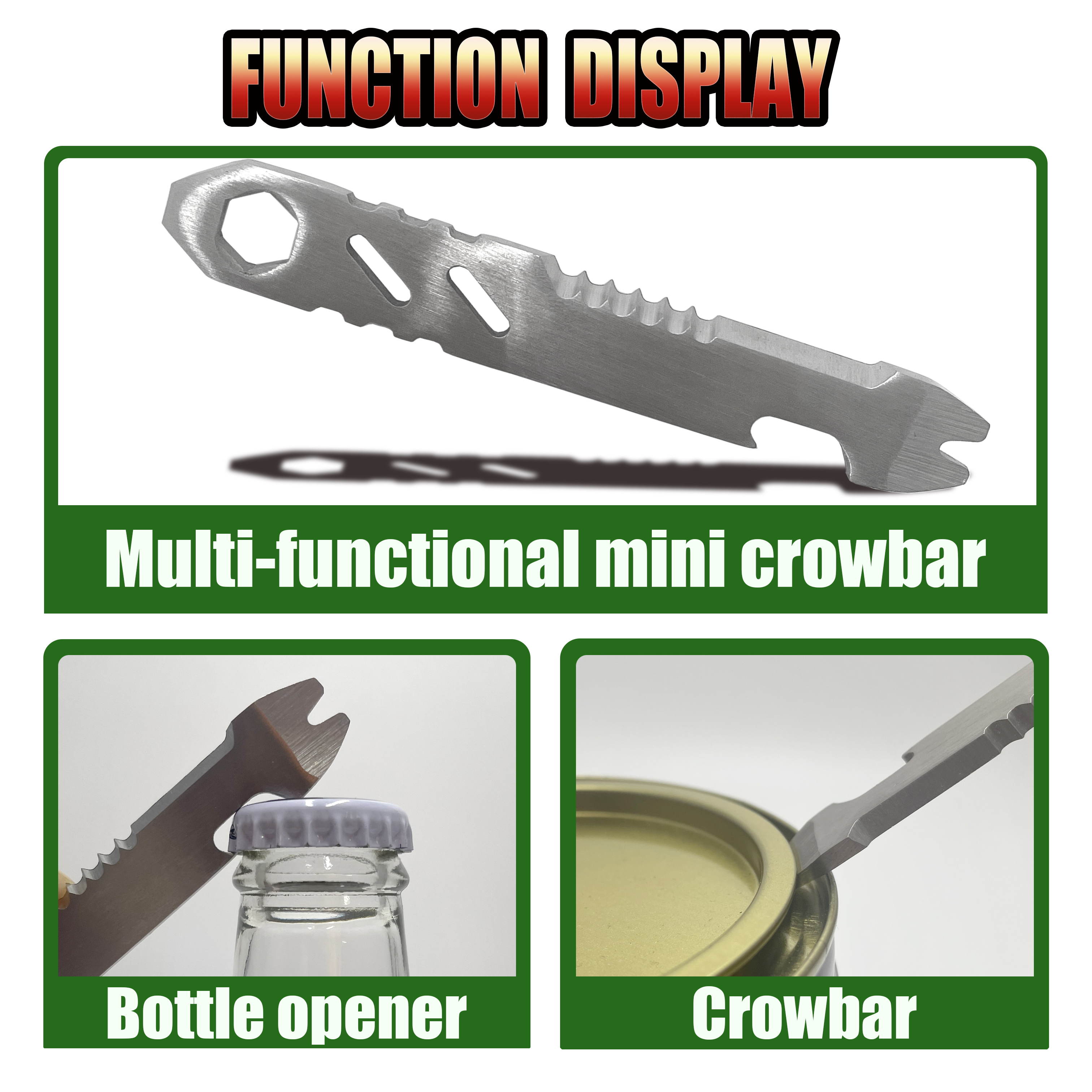 Mighty Bar Pocket Knife & Bott - Everyday Carry (Edc) Knife avis et prix