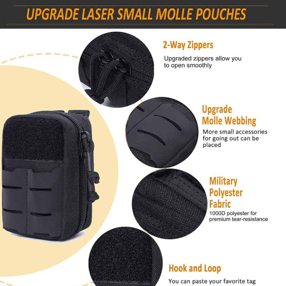 Tactical Mini Belt Pouches, Mu - Edc Carry Pack avis et prix