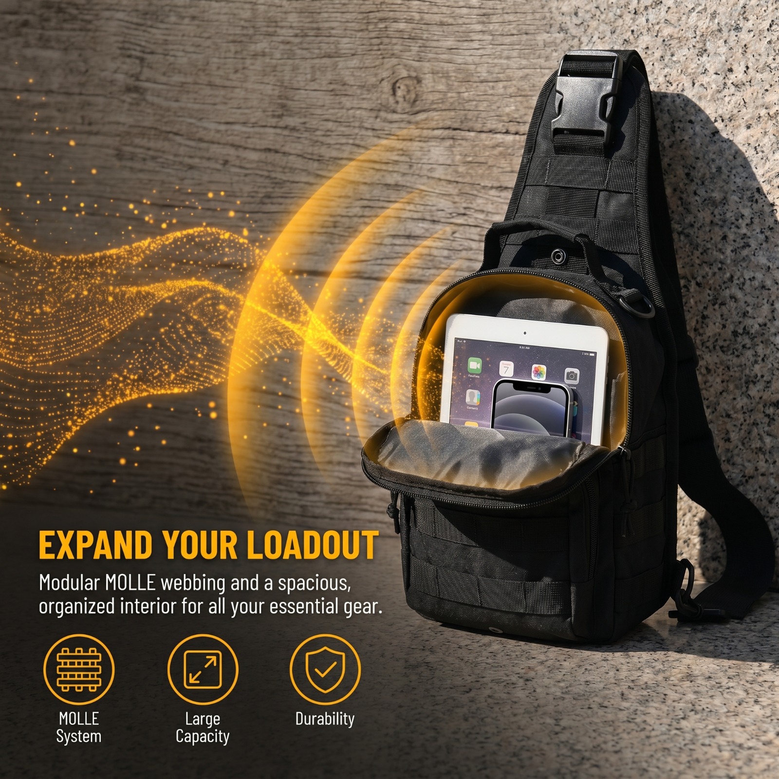 Military Tactical Chest Bag Wa - Edc Carry Bag For Men avis et prix
