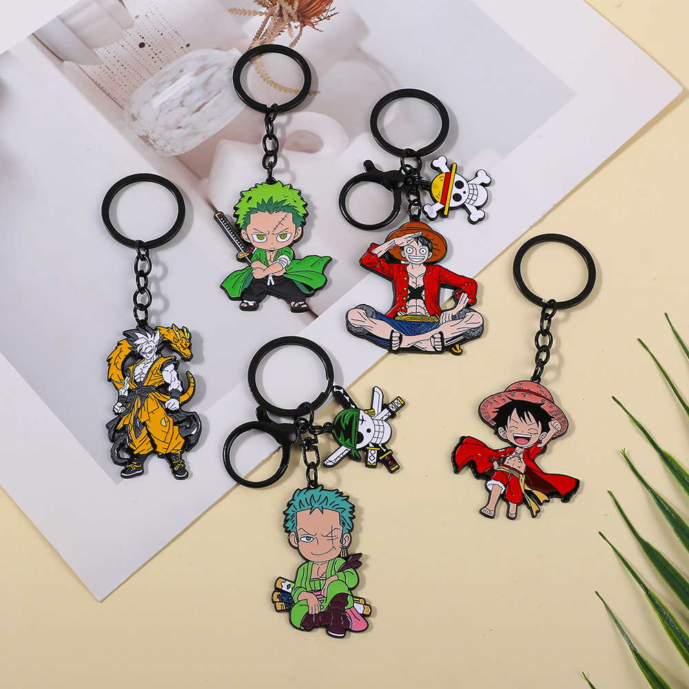 One Piece Anime Keychain Featu - Carabiner Keychain avis et prix