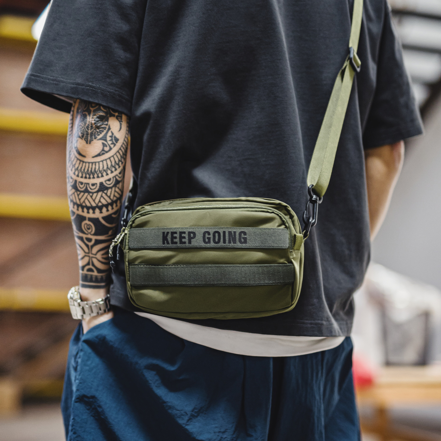 Maden Men's Crossbody Bag Mili - Edc Carry Bag For Men avis et prix