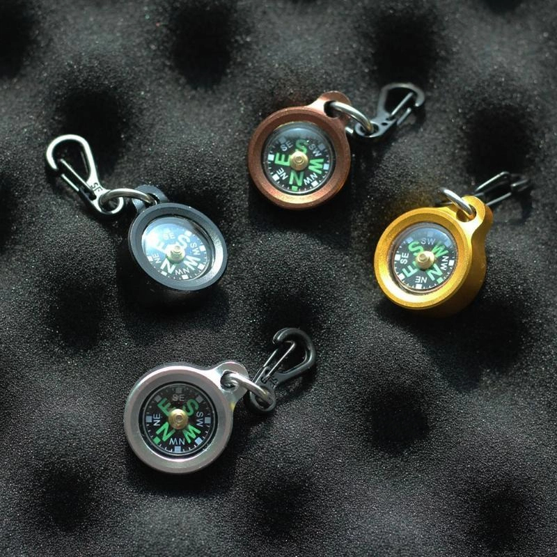 Mini Aluminum Alloy Compass Ke - Compass Keychain Mini avis et prix