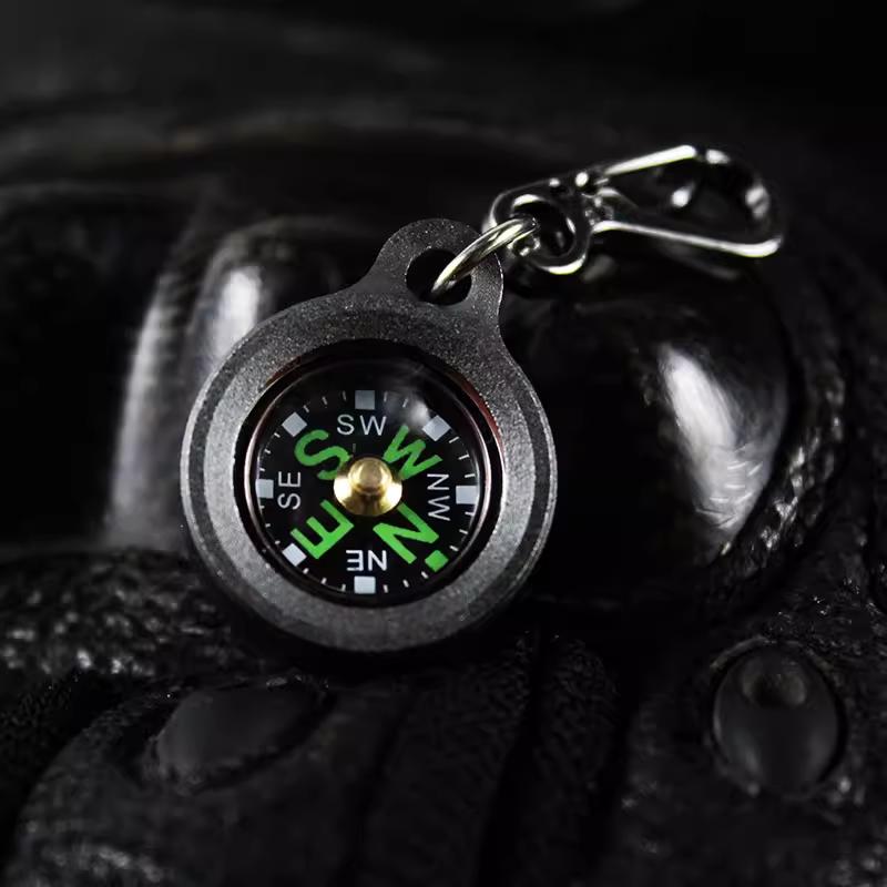 Mini Aluminum Alloy Compass Ke - Compass Keychain Mini avis et prix