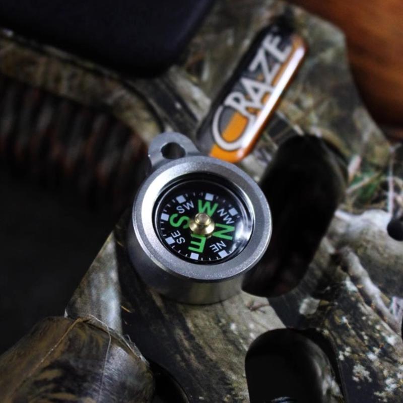 Mini Aluminum Alloy Compass Ke - Compass Keychain Mini avis et prix