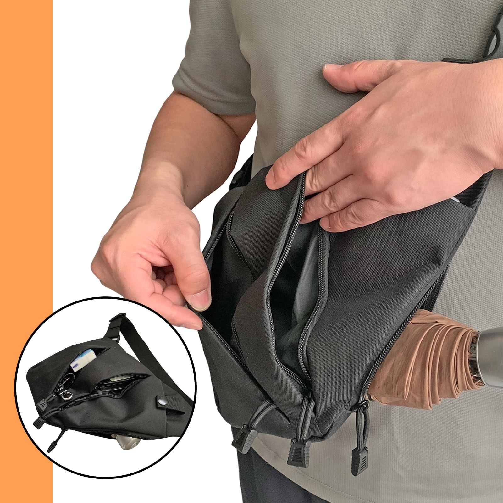 Tactical Crossbody Sling Bag E - Edc Carry Bag For Men avis et prix