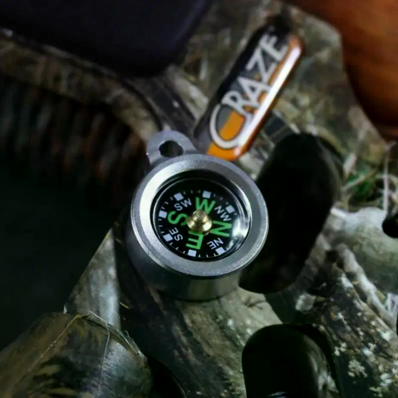 Mini Aluminum Alloy Compass Ke - Compass Keychain Mini avis et prix