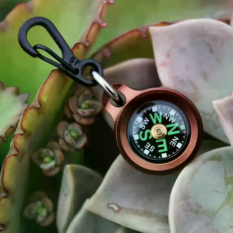 Mini Aluminum Alloy Compass Ke - Compass Keychain Mini avis et prix