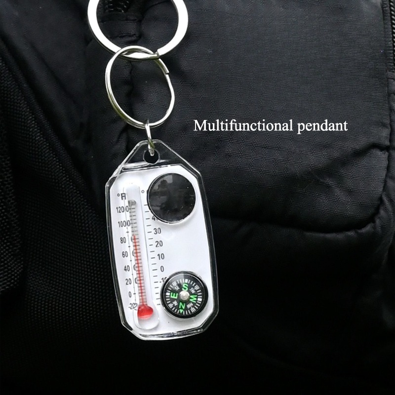 Outdoor Survival Compass Keych - Compass Keychain Mini avis et prix