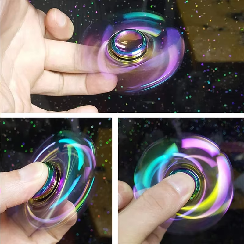 Metal Fidget Spinner Rainbow C - Fidget Spinner Bearing avis et prix
