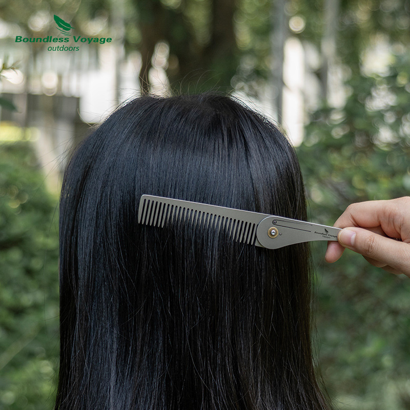 Pure Titanium Hair Comb, Ultra - Comb Pocket Titanium avis et prix