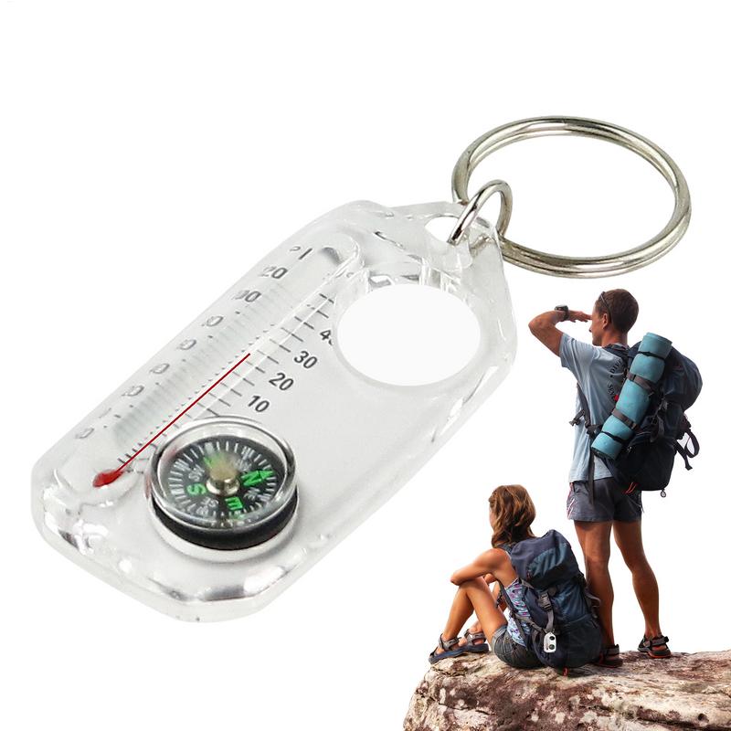 Outdoor Mini Buckle Compass Su - Compass Keychain Mini avis et prix