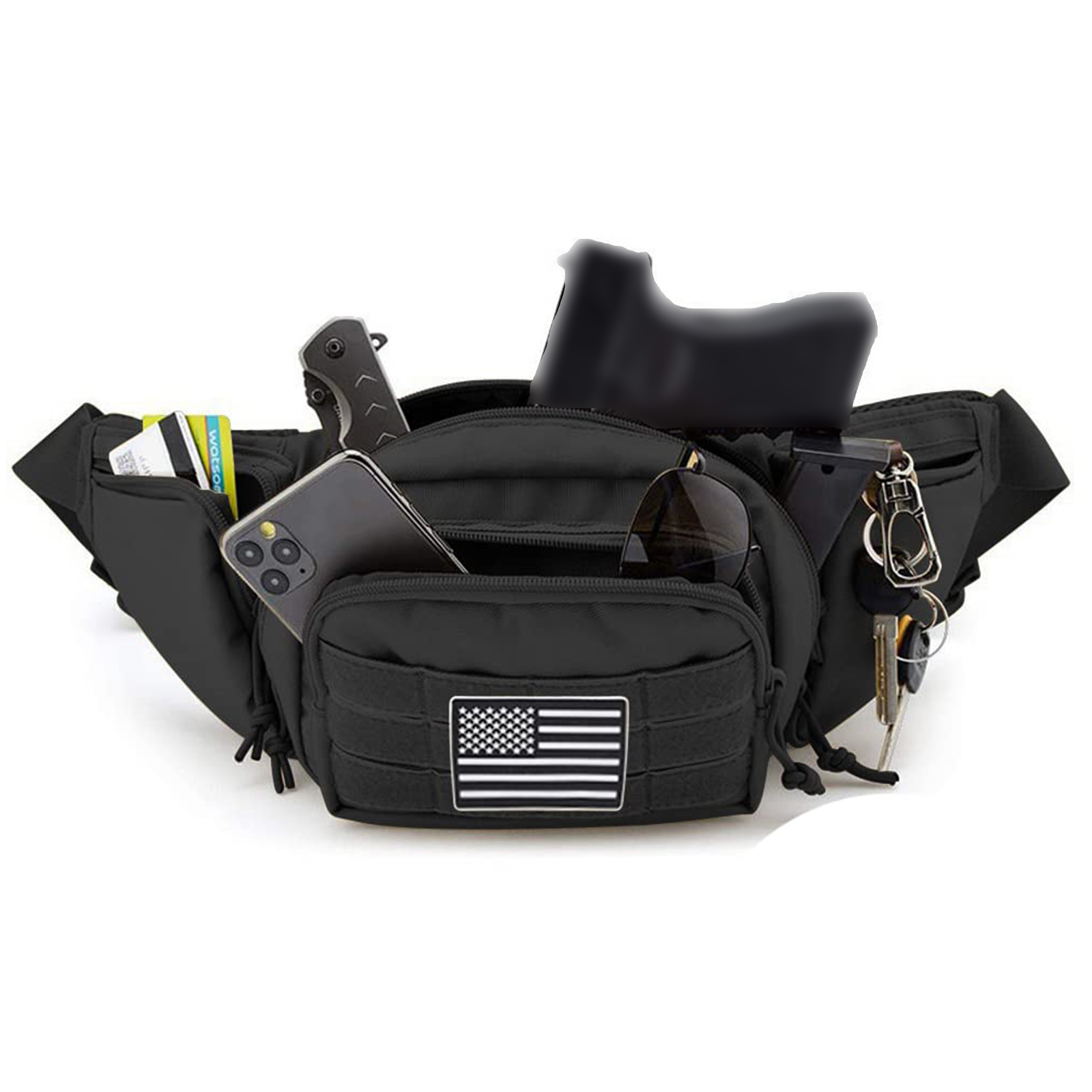 Tactical Fanny Pack Gun Holste - Edc Carry Bag For Men avis et prix
