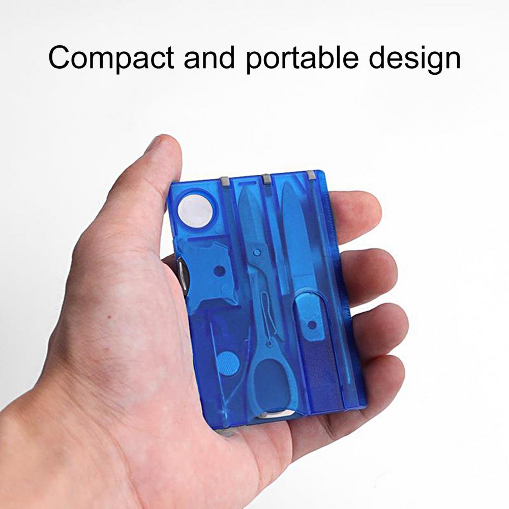 8Pcs Pocket Tool Set Portable  - Multitool Credit Card avis et prix